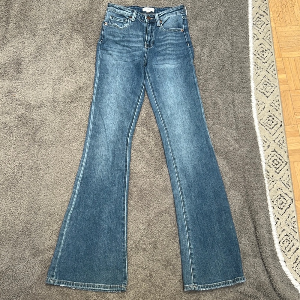 BP Nordstrom bell bottom jeans flare denim size 24